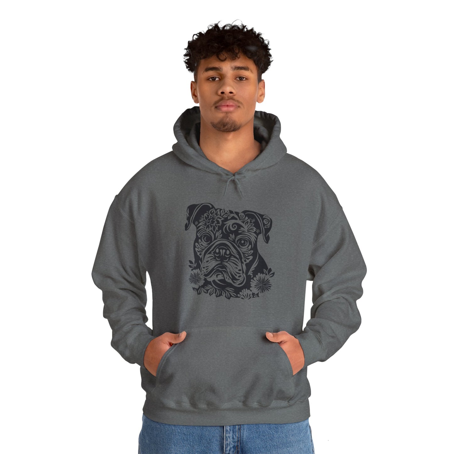 Bulldog Unisex Heavy Blend™ Hooded Sweatshirt