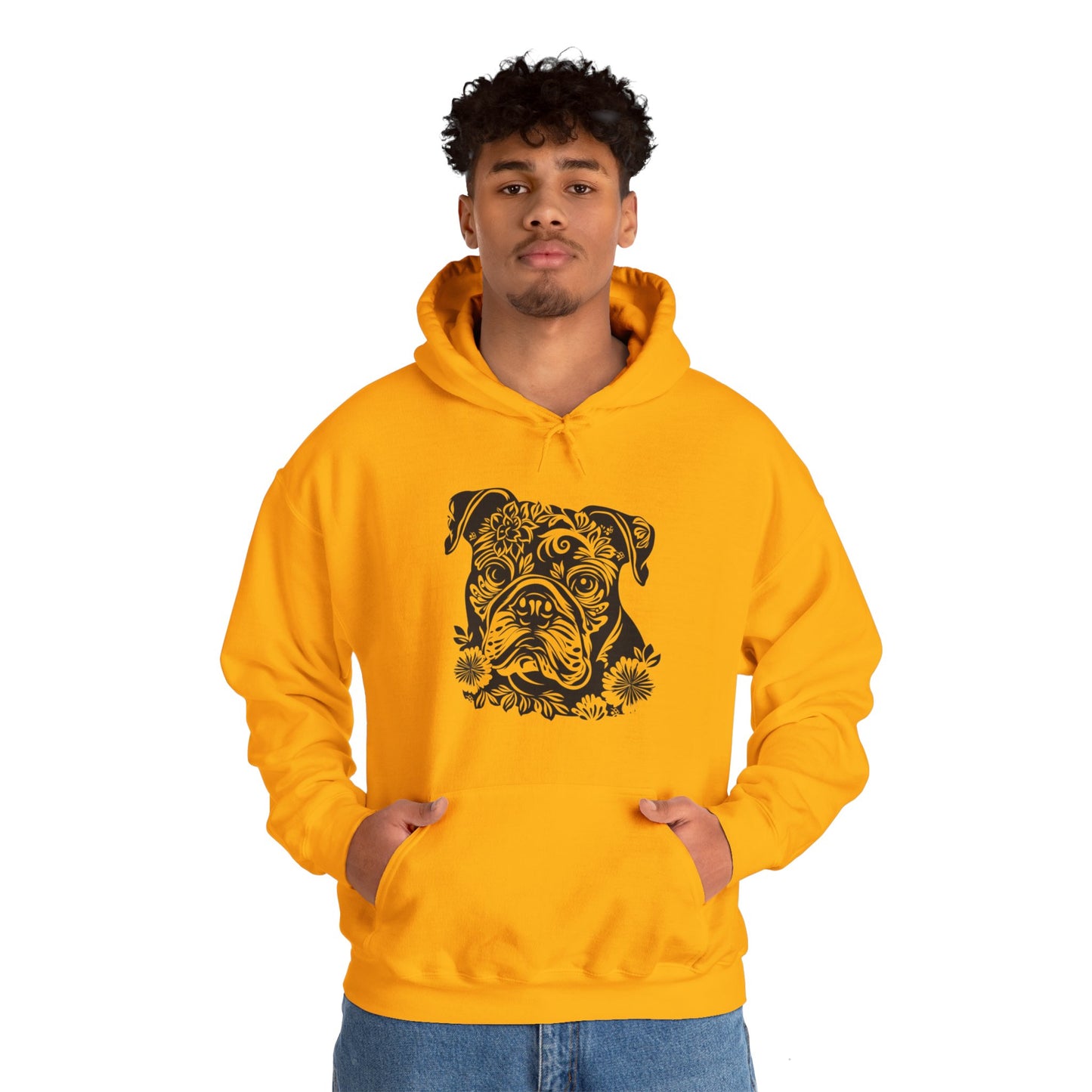 Bulldog Unisex Heavy Blend™ Hooded Sweatshirt