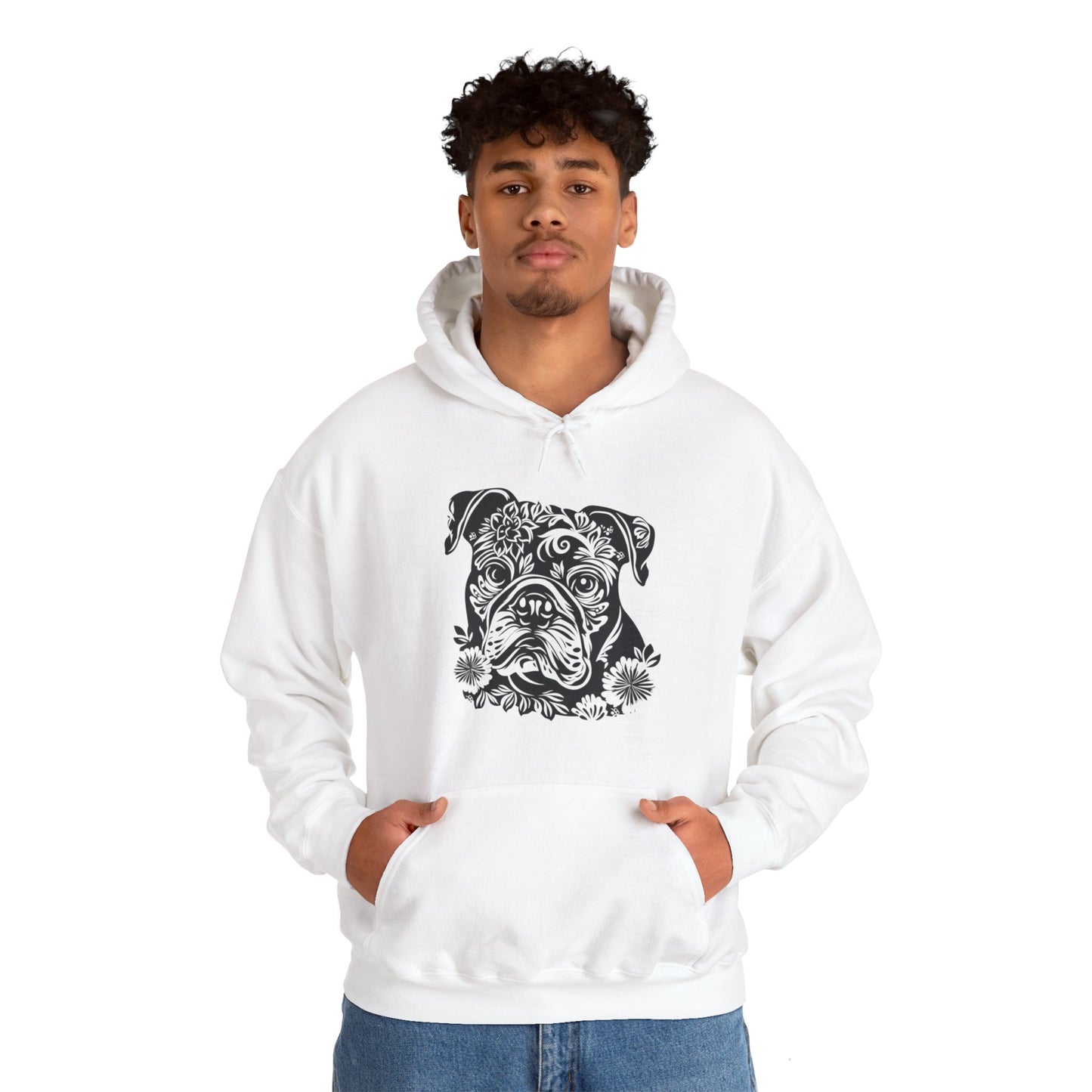 Bulldog Unisex Heavy Blend™ Hooded Sweatshirt