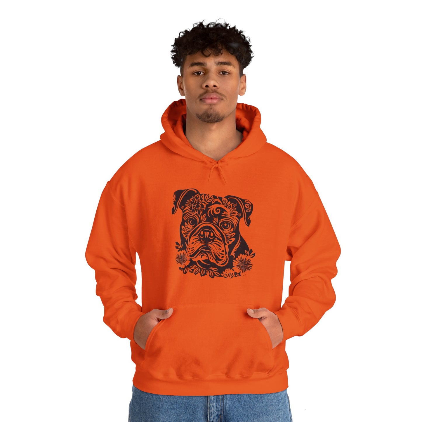 Bulldog Unisex Heavy Blend™ Hooded Sweatshirt