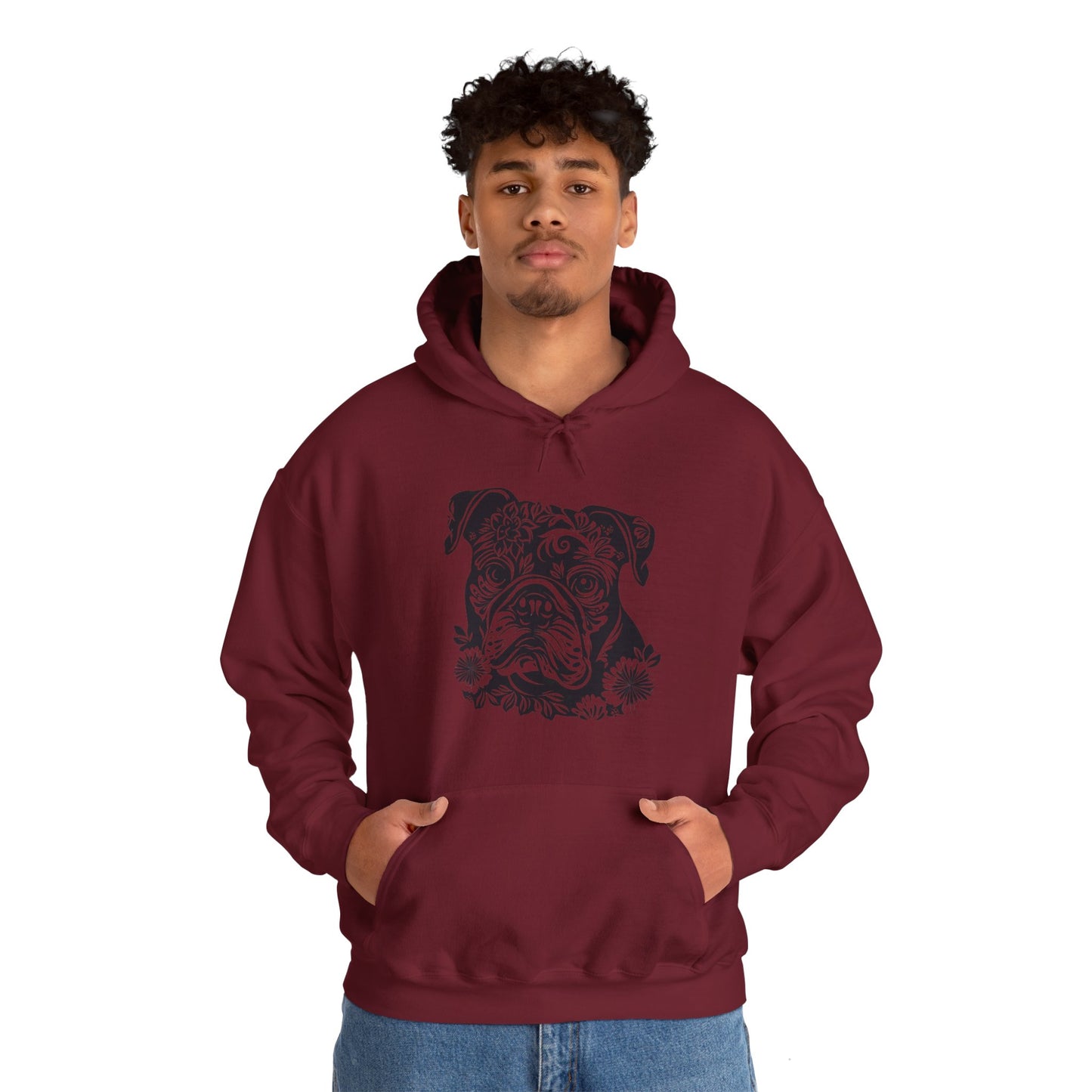 Bulldog Unisex Heavy Blend™ Hooded Sweatshirt