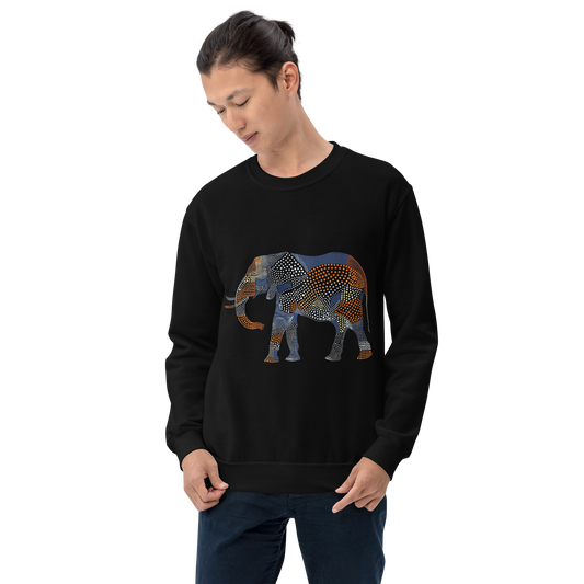 Elephant Design Unisex Sweatshirt