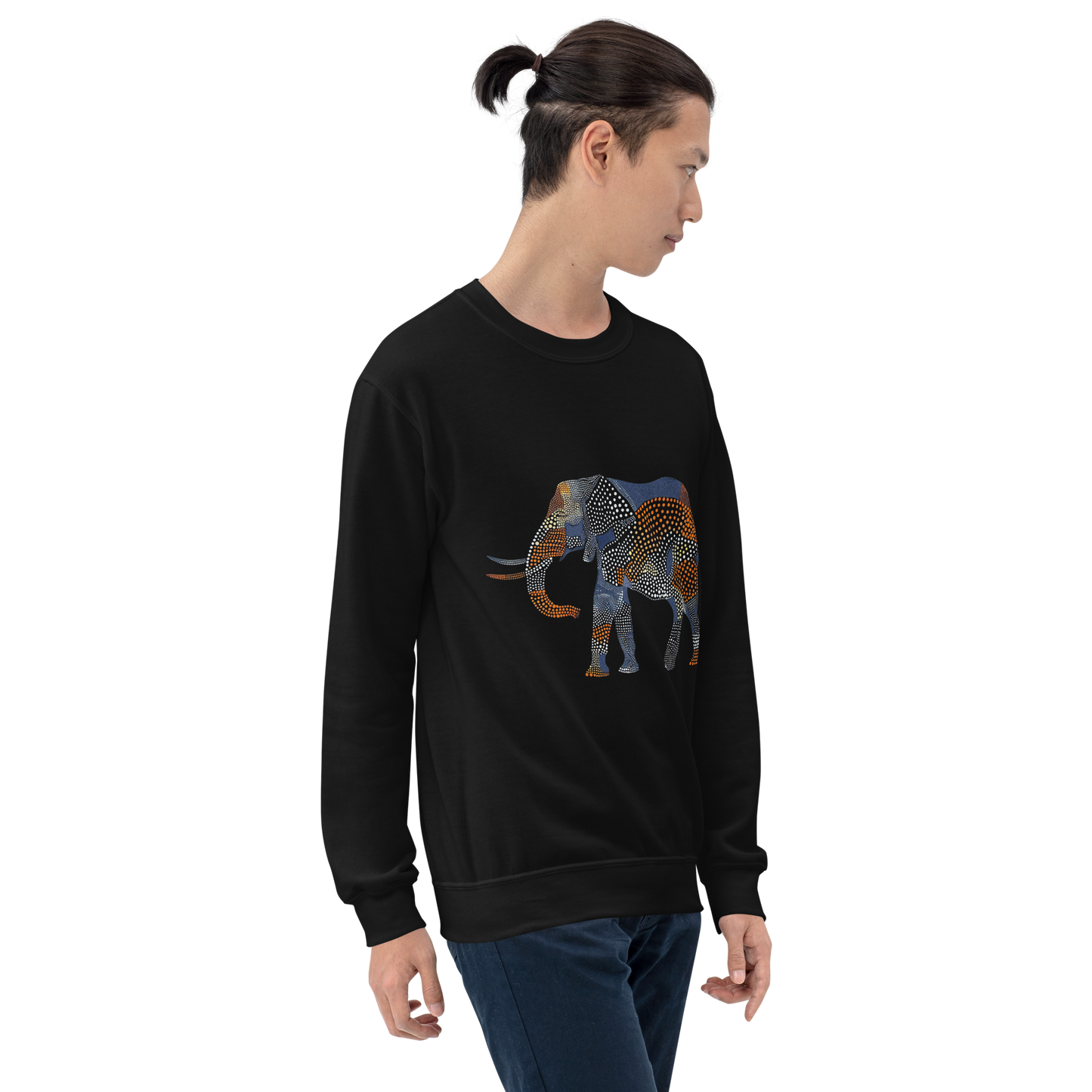 Elephant Design Unisex Sweatshirt