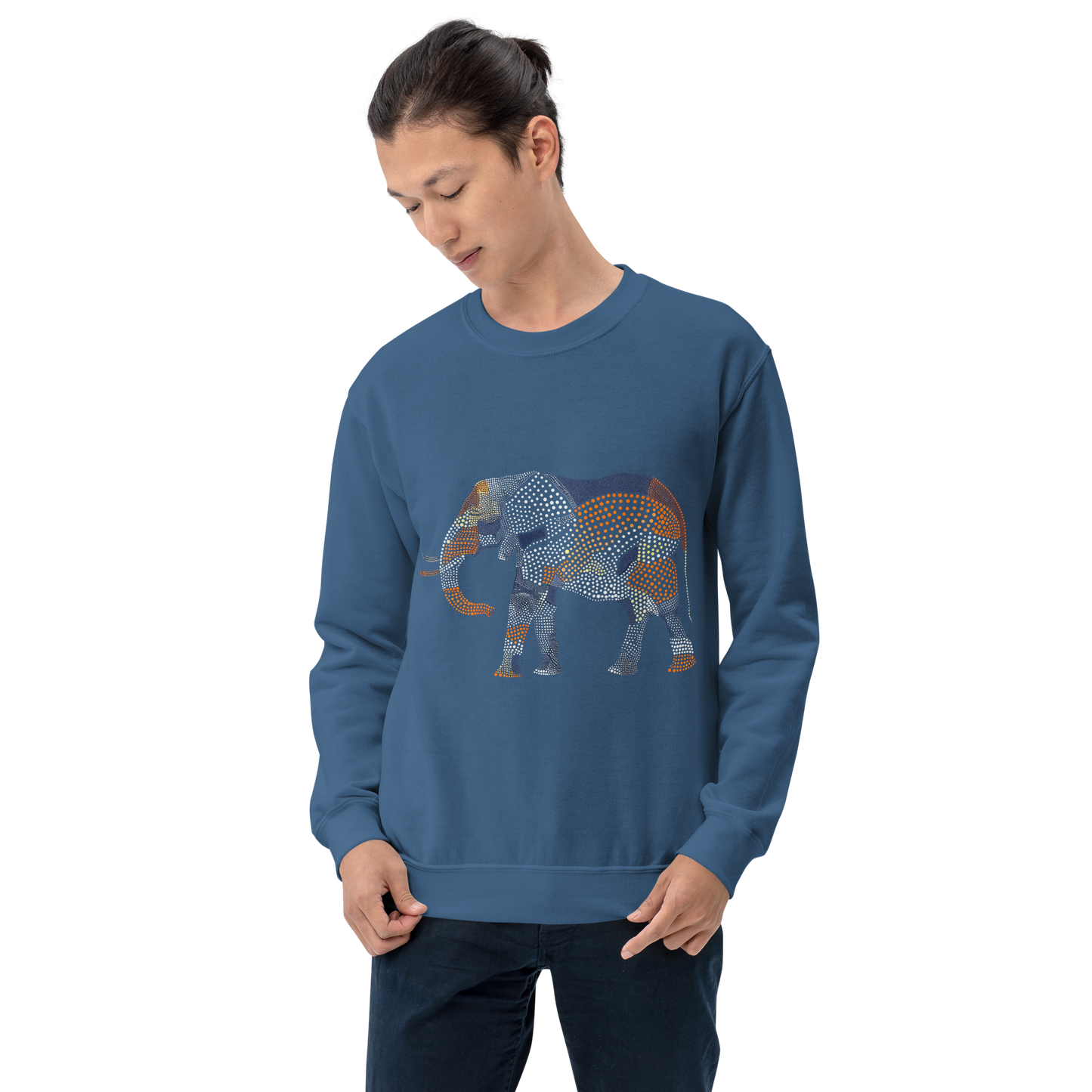 Elephant Design Unisex Sweatshirt