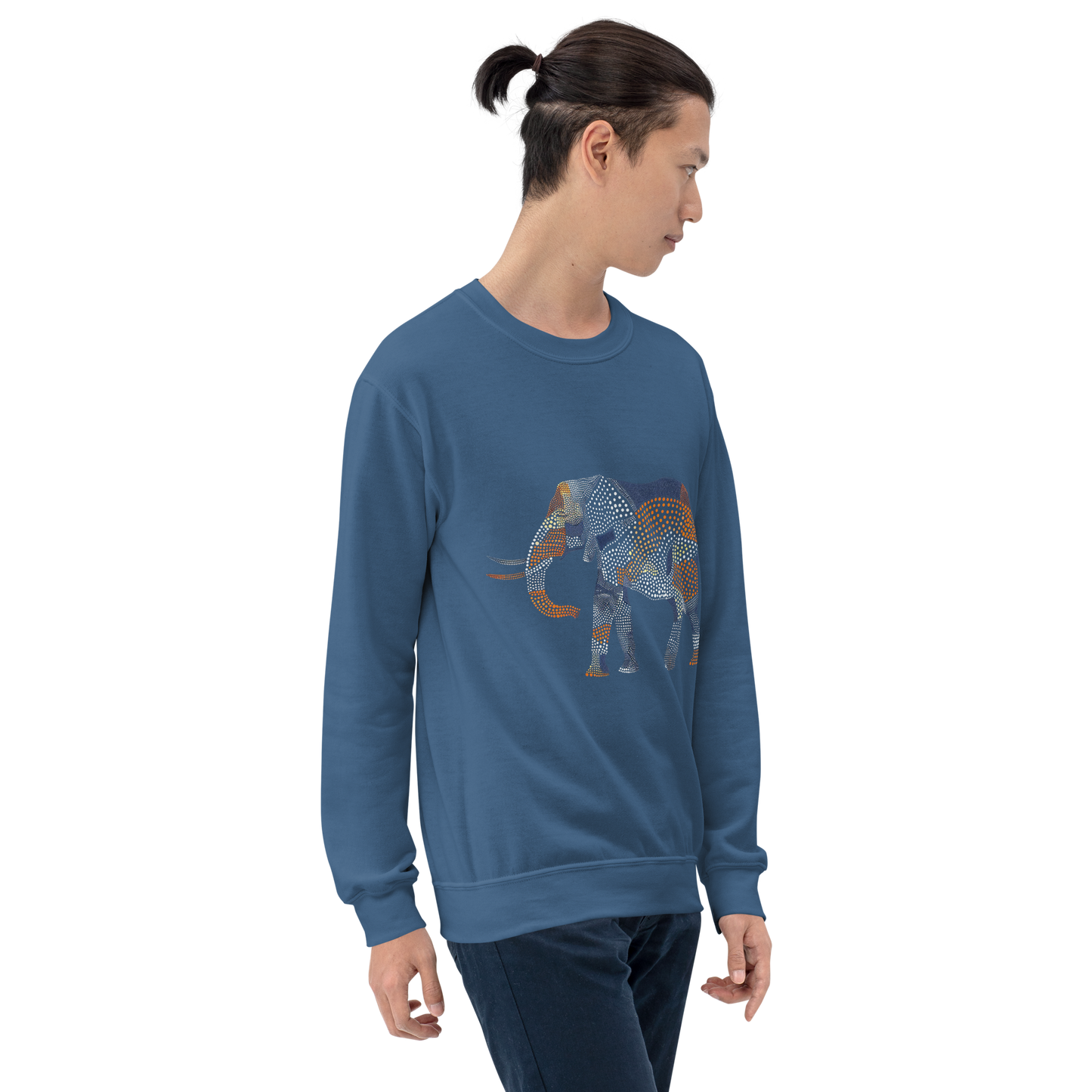 Elephant Design Unisex Sweatshirt