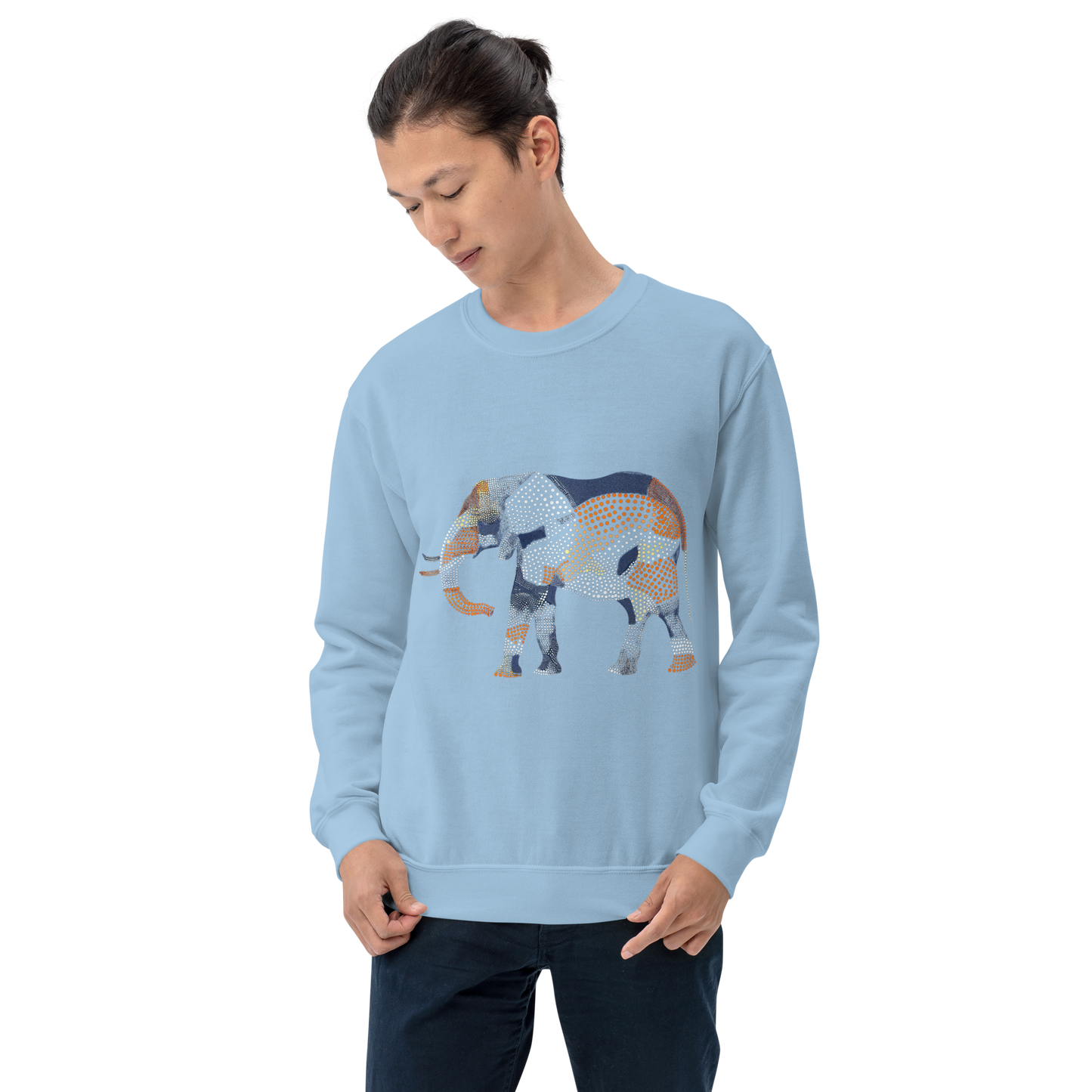 Elephant Design Unisex Sweatshirt