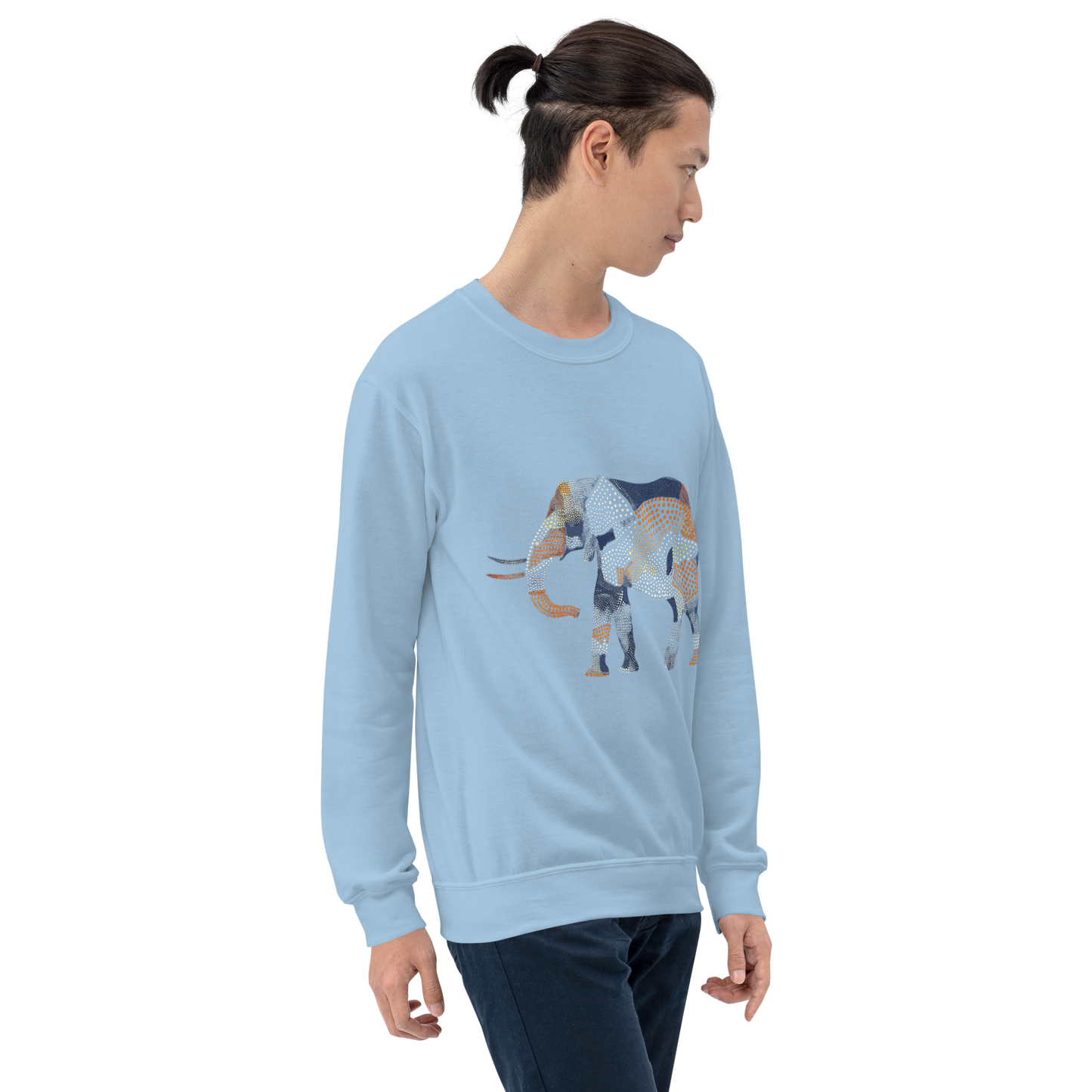 Elephant Design Unisex Sweatshirt