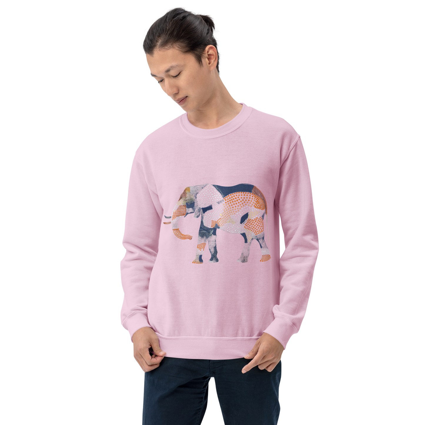 Elephant Design Unisex Sweatshirt