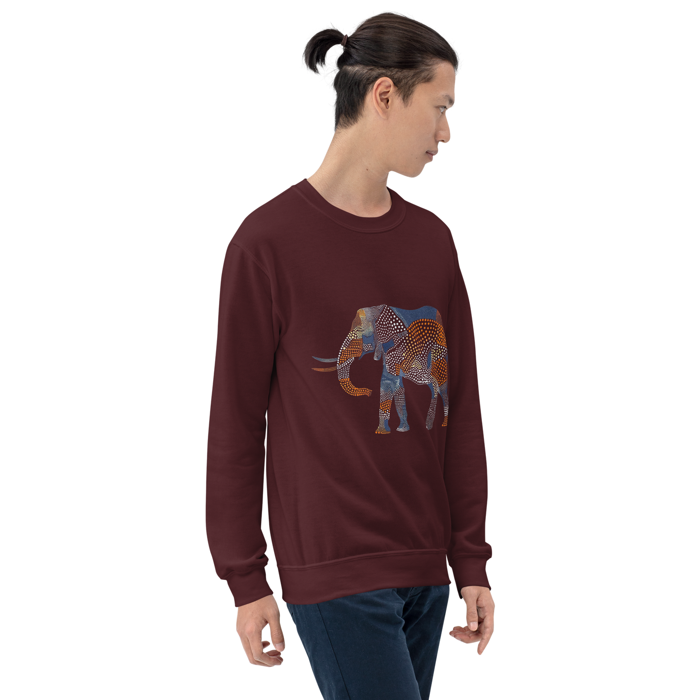 Elephant Design Unisex Sweatshirt