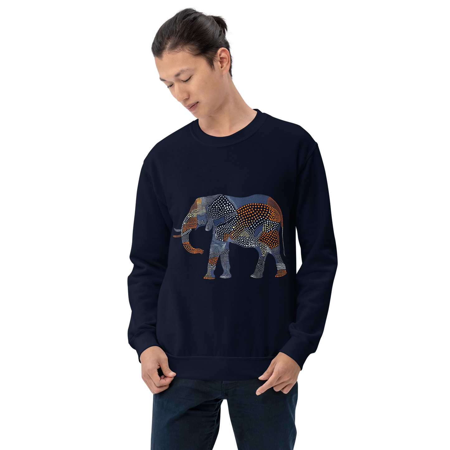 Elephant Design Unisex Sweatshirt