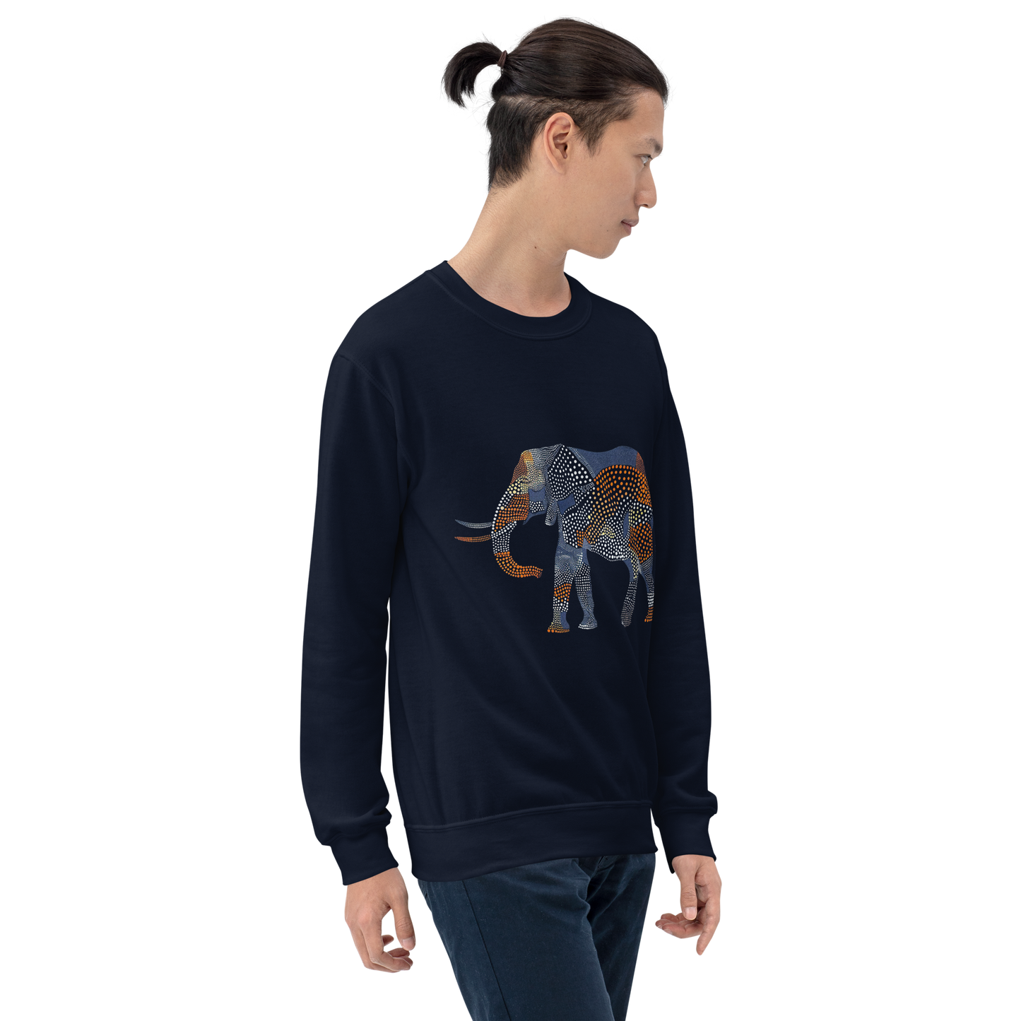 Elephant Design Unisex Sweatshirt