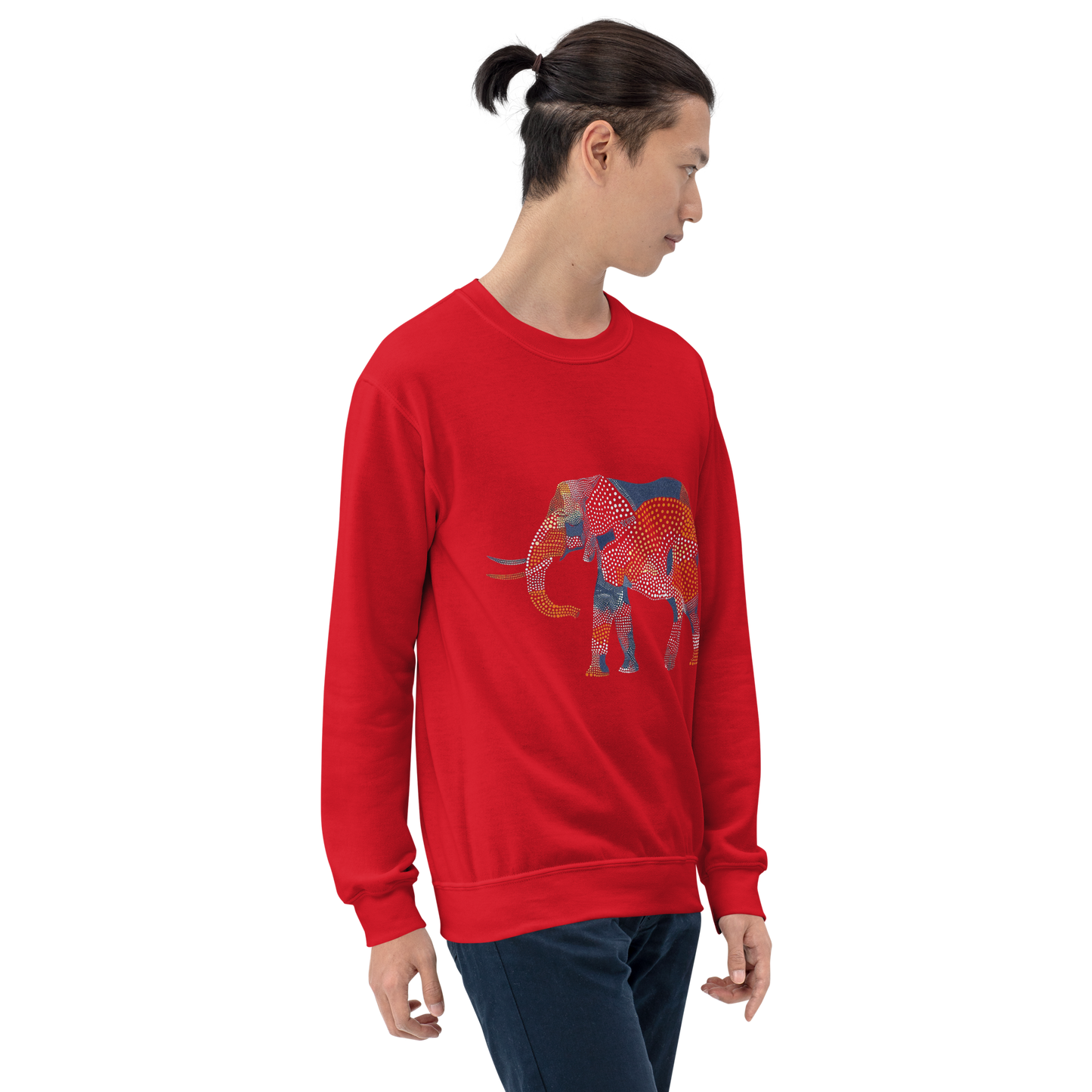 Elephant Design Unisex Sweatshirt