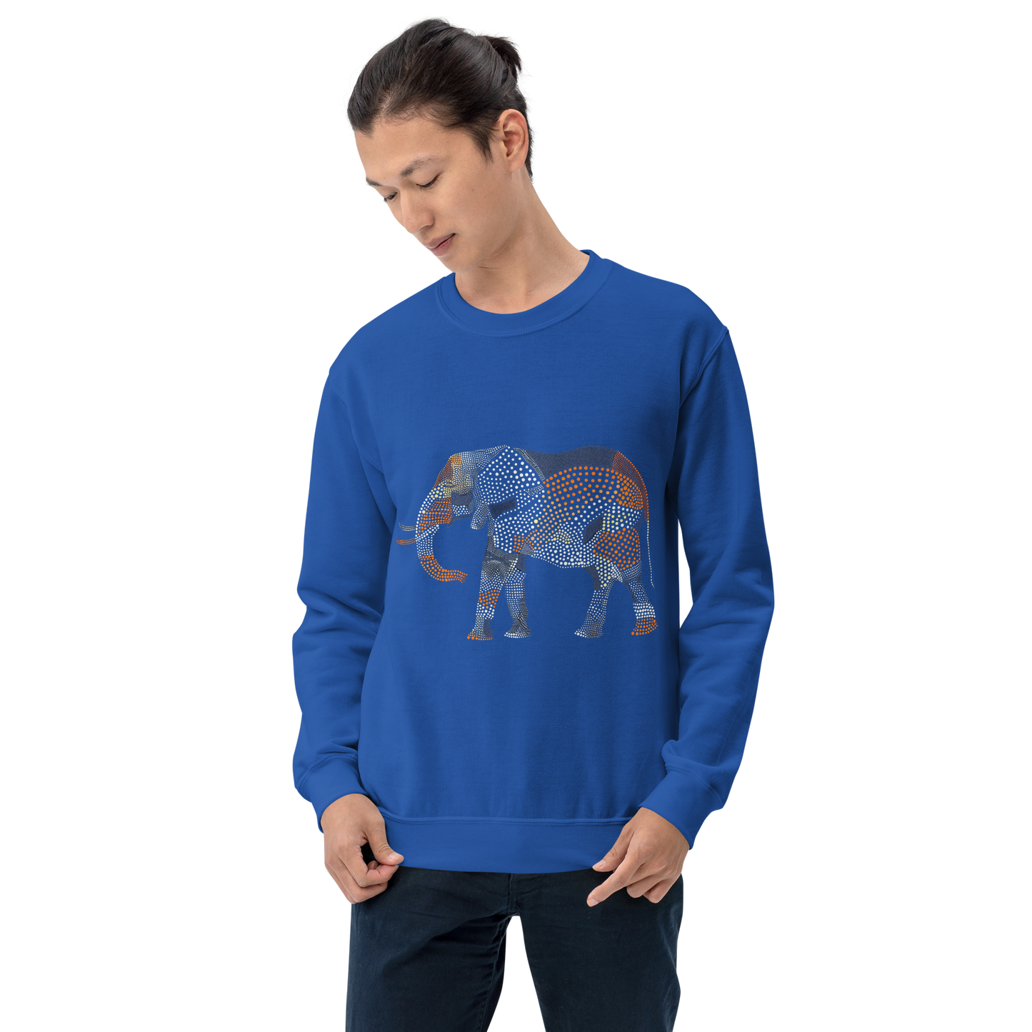 Elephant Design Unisex Sweatshirt