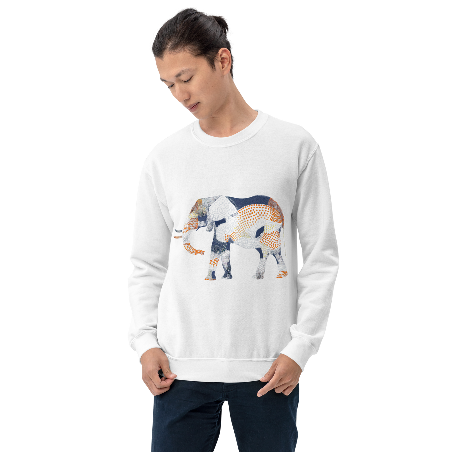 Elephant Design Unisex Sweatshirt