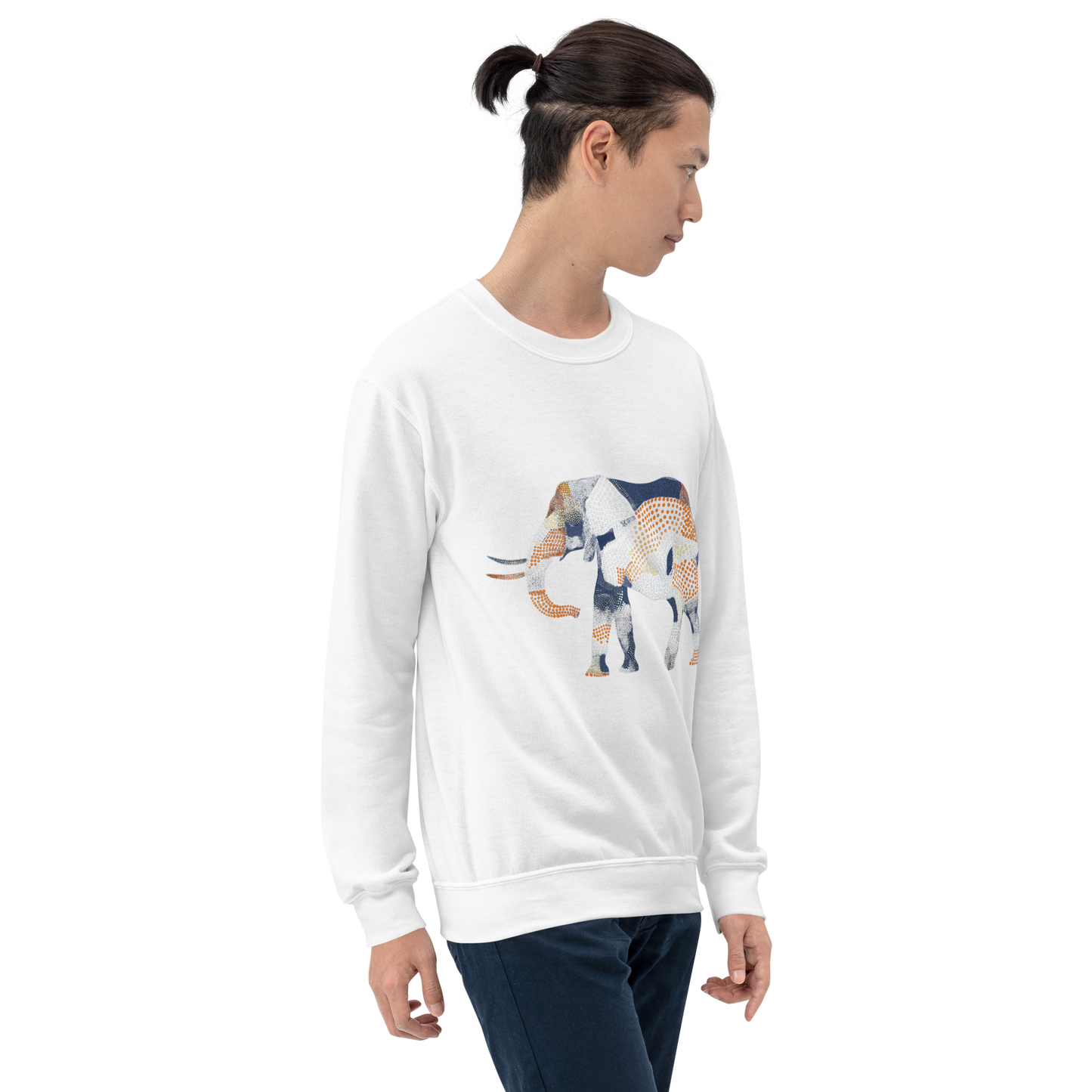 Elephant Design Unisex Sweatshirt